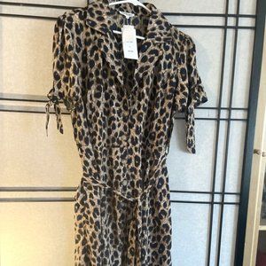 Classic Wrap Dress in Leopard Print- stunning and sexy